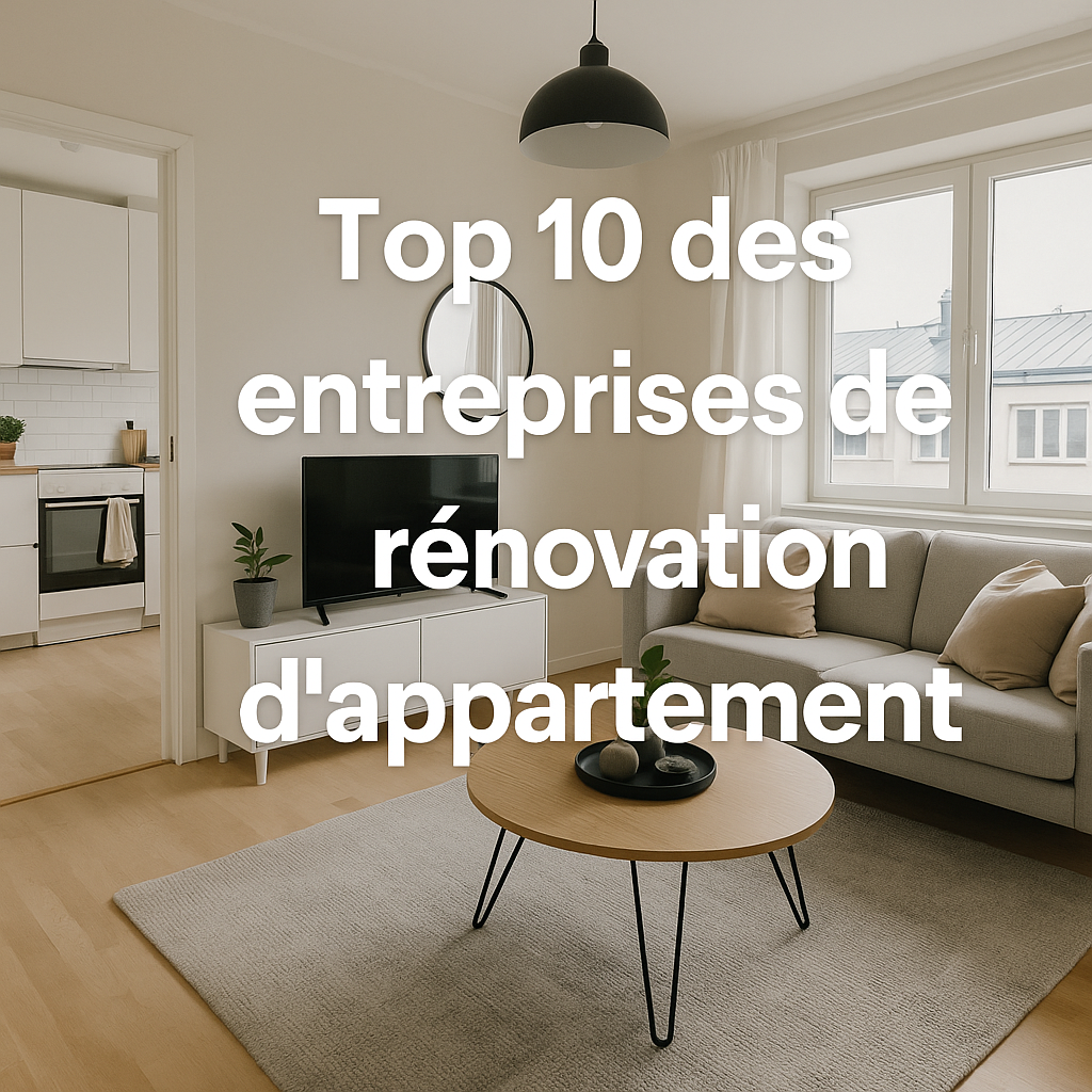 Top 10 des meilleures entreprises de rénovation d’appartement (2026)