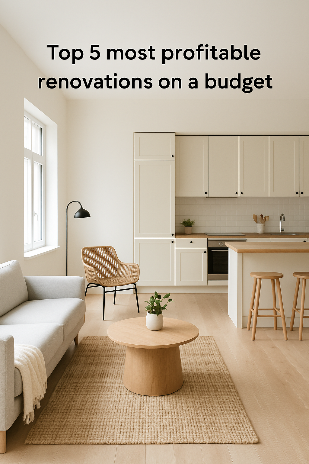 meilleures rénovations les plus rentables avec un petit budget