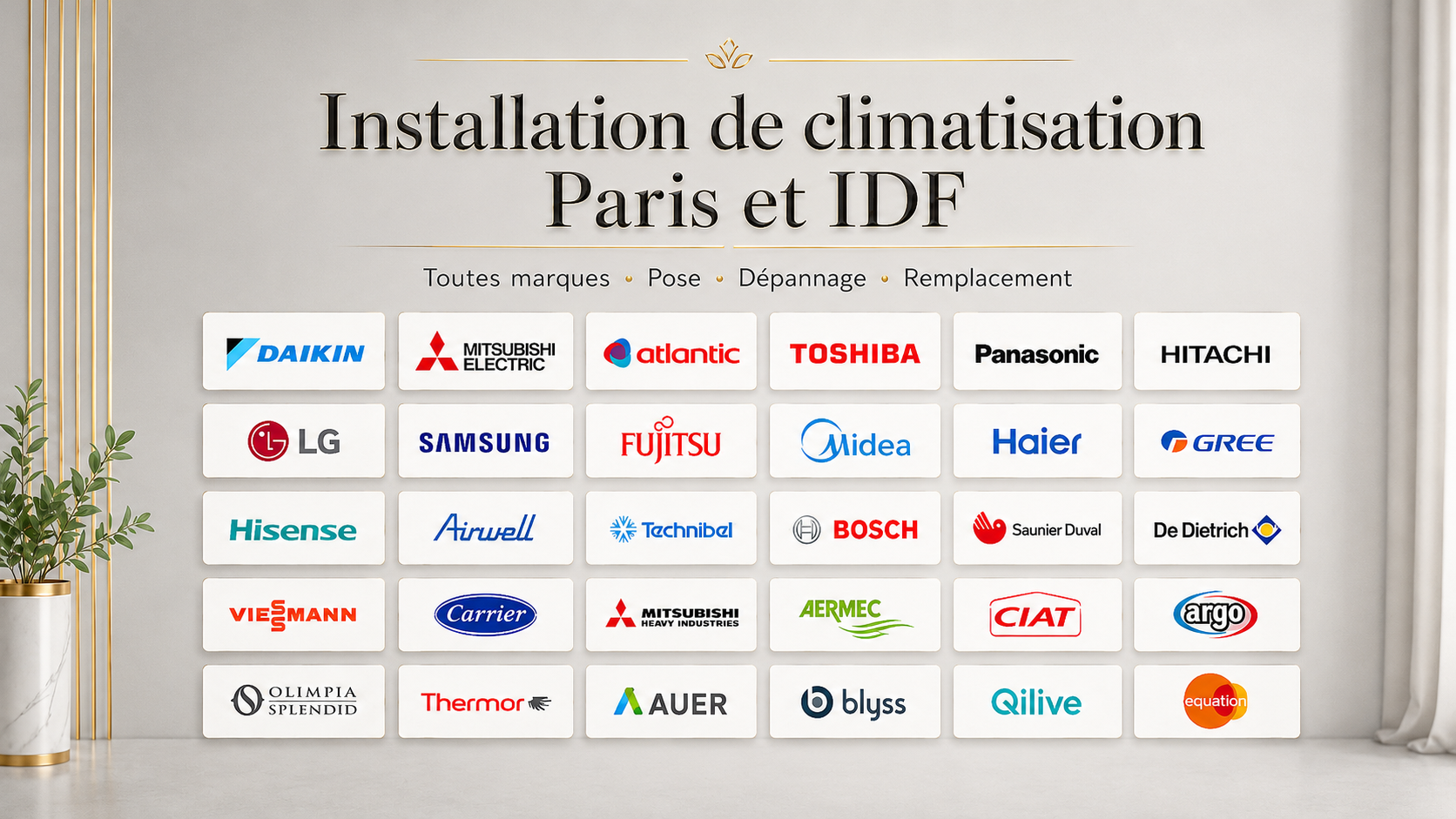 Installation climatisation Paris et Île-de-France